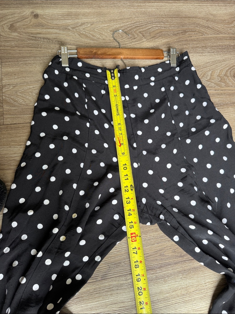 Maeve Black & White Polka Dot Pants - Picture 6 of 10